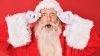Santa Claus, an old man with a terrible carbon footprint and junk food